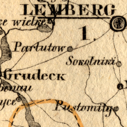 1, 2, 3: Lemberg, Złoczów, Żółkiew