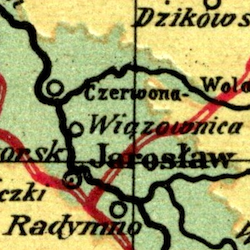 Stanisław Majerski Map before 1918