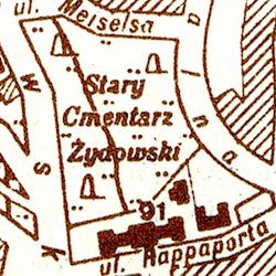 Lemberg (Lwów) General Street Map 1941
