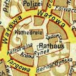 Tarnów General Street Map before 1944