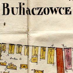 Bukaczowce Center Feldskizze 1848