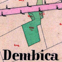 Dębica Town Cadastral Map 1849
