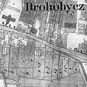 Drohobycz Town Cadastral Map 1853