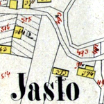 Jasło Cadastral Map 1851