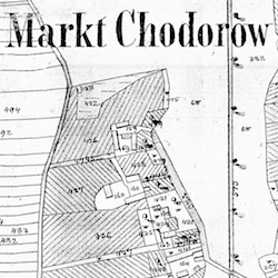 Chodorów Town Cadastral Map 1846