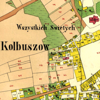 Kolbuszowa Town Cadastral Map 1850