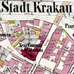 Kraków Cadastral Map 1856