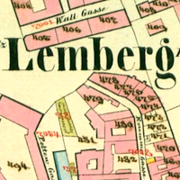 Lemberg (Lwów) Cadastral Map 1849/1853