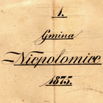 Niepołomice 1875