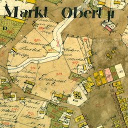 Obertyn Town Feldskizzen 1825