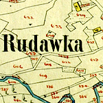 Rudawka Village Cadastral Map 1852 (Gmina Bircza)