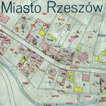 Rzeszów Cadastral Map 1909