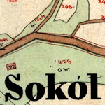 Sokół Village Cadastral Map 1850