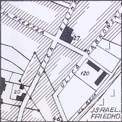 Stanisławów Street Map 1941