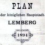Lemberg (Lwów) Town Plan 1894