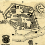Przemyśl Town Plan Late 17th Century (1883 Design)