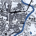 Rzeszów GSGS Town Plan 1943