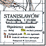 Stanisławów Town Plan 1932