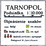 Tarnopol Town Plan 1932